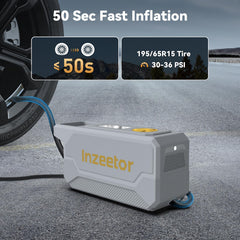 inzeetor close-up of digital display and buttons for precise pressure control