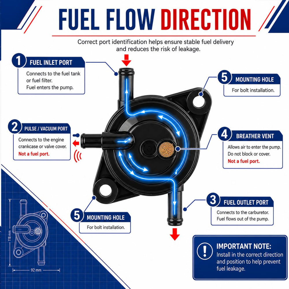 Ionela fuel pump label and part numbers visible to confirm 49040-0770 compatibility