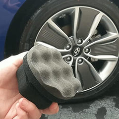 IPELY applicator pad in hand demonstrating ergonomic grip for comfortable use