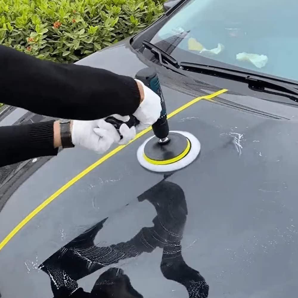 IPELY buffing a kitchen counter showing versatile home surface use