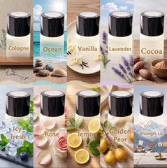 IQQI vanilla oil close-up droplet highlighting natural aroma benefit