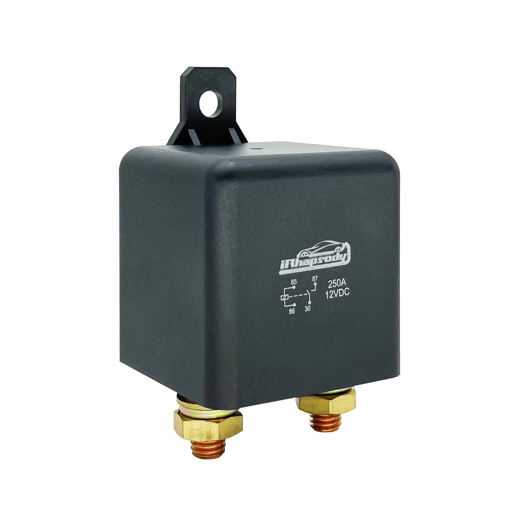 iRhapsody relay front view showing label and robust casing for reliability