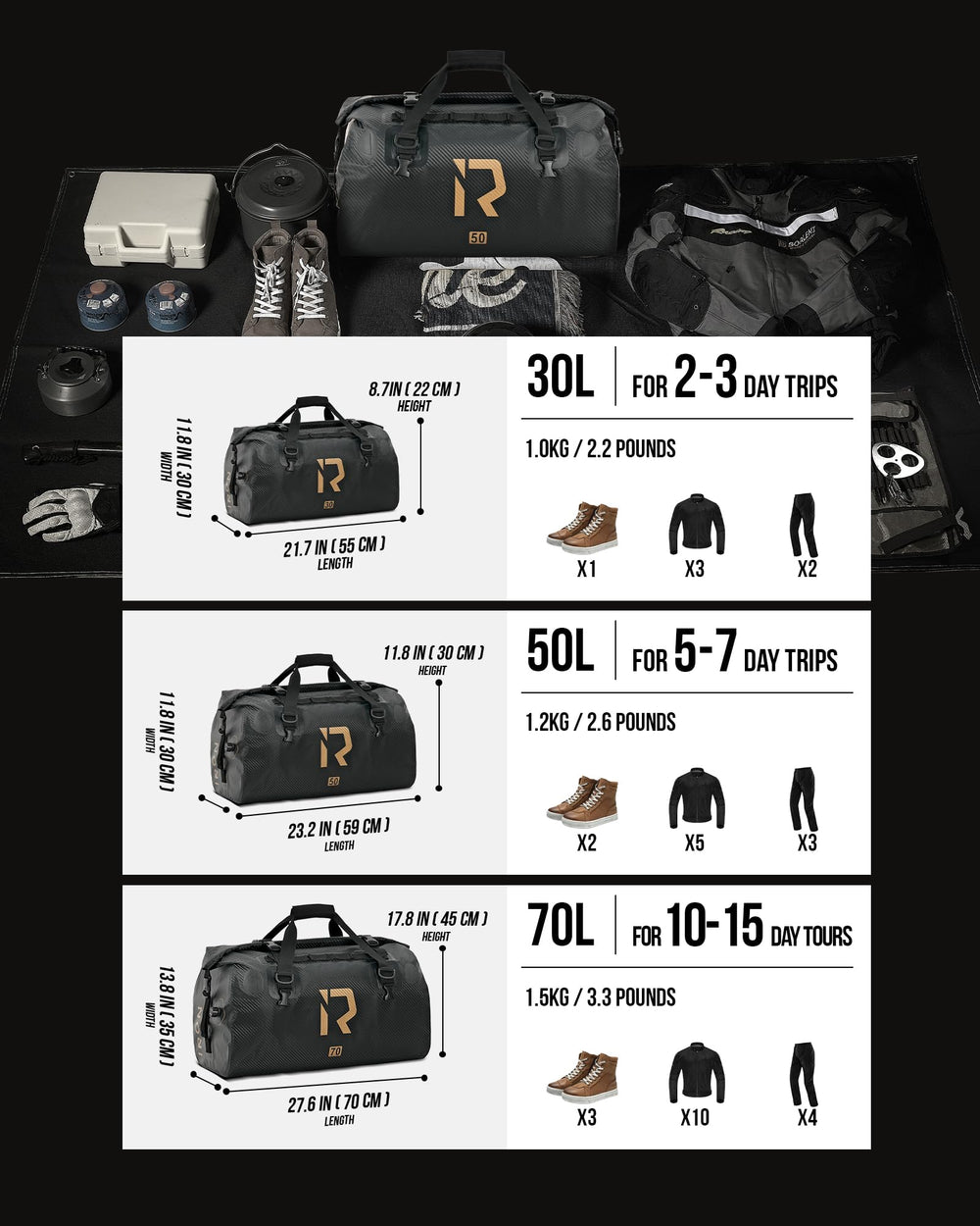 IRON JIA'S MOLLE attachment detail for adding pouches and accessories