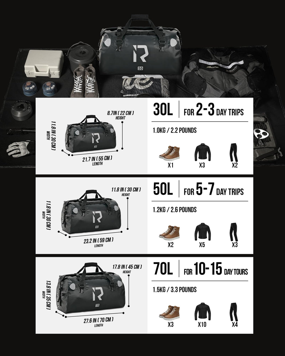 IRON JIA'S padded shoulder strap for comfortable off-bike carrying