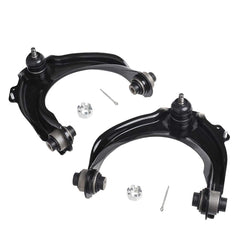 IRONTREE front upper control arms packaging showing included left and right parts benefit easy identification