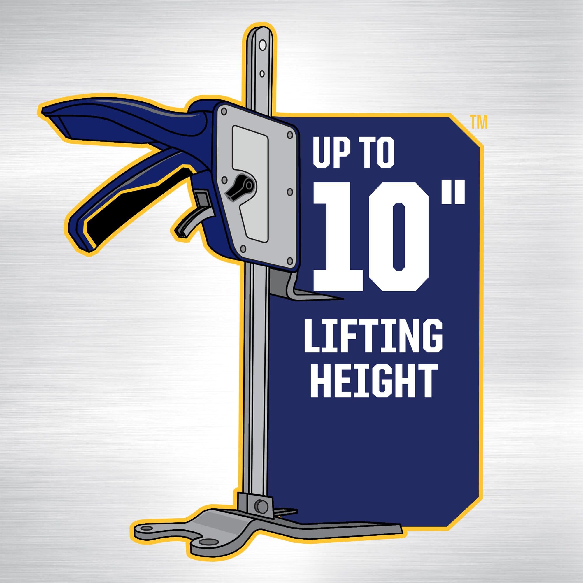 IRWIN Quick-Lift supporting cabinet during installation to speed setup
