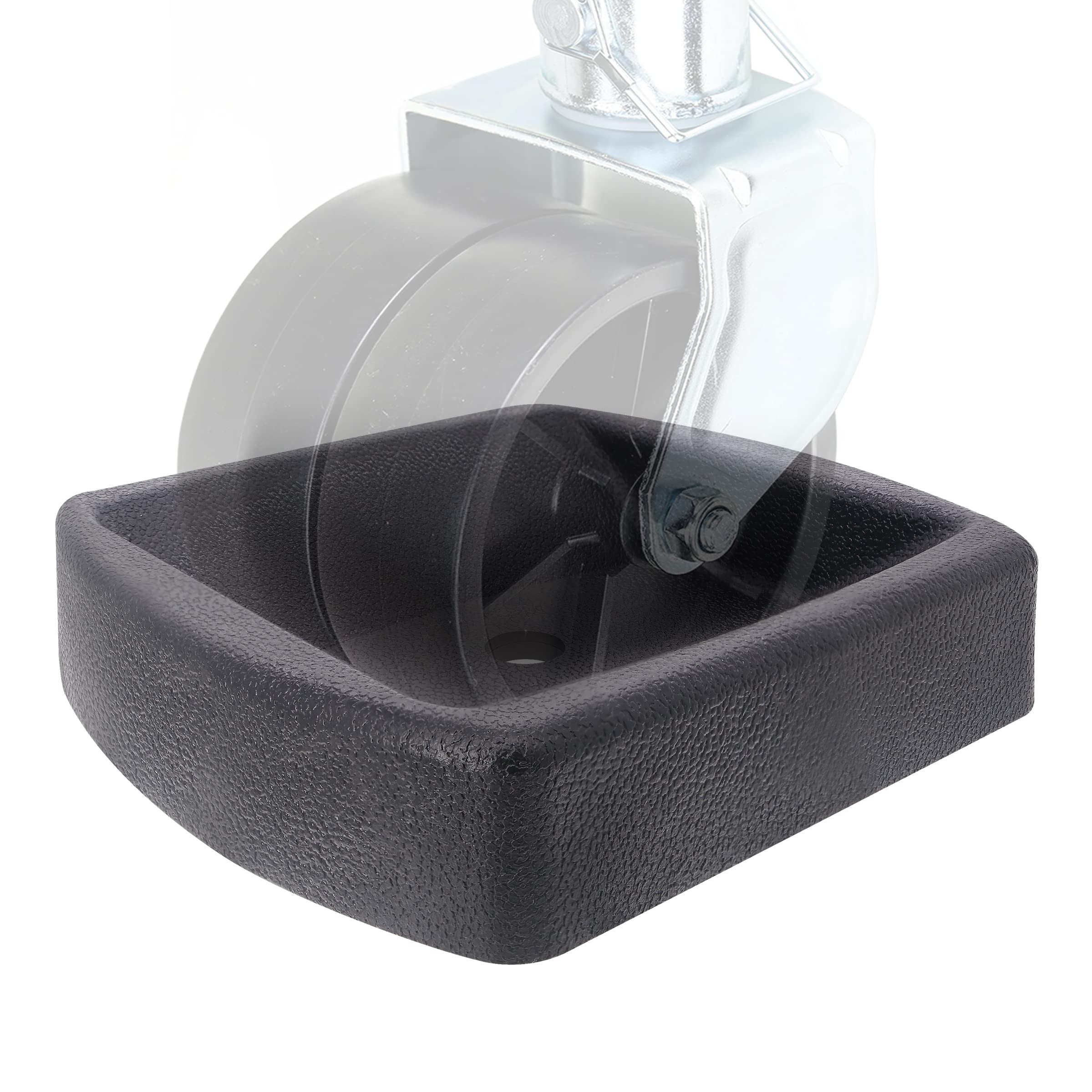 iSaddle front view of dual-wheel dock showing sturdy design and secure fit