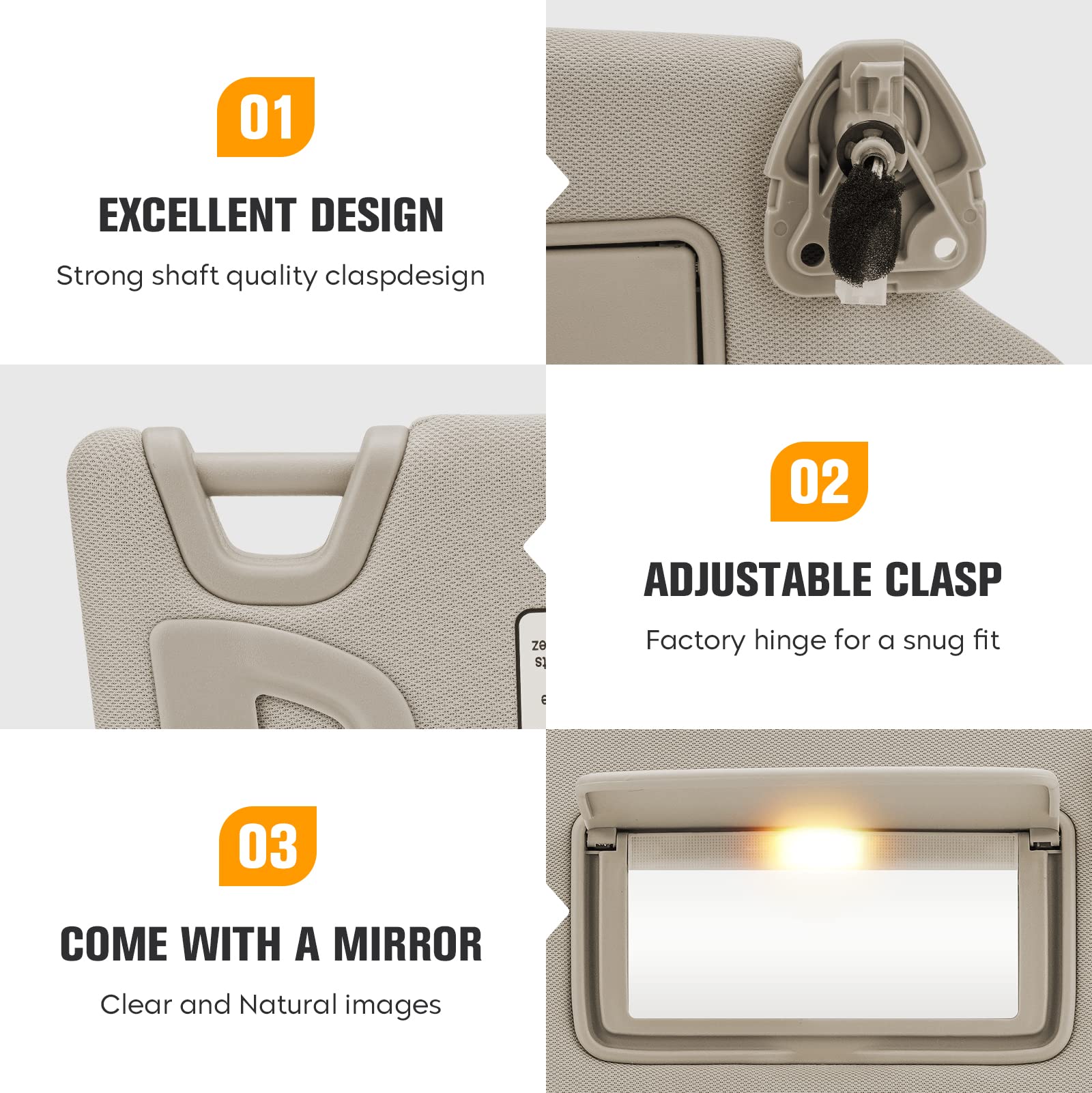 ISEYEC close-up fabric texture highlighting durable anti-glare finish