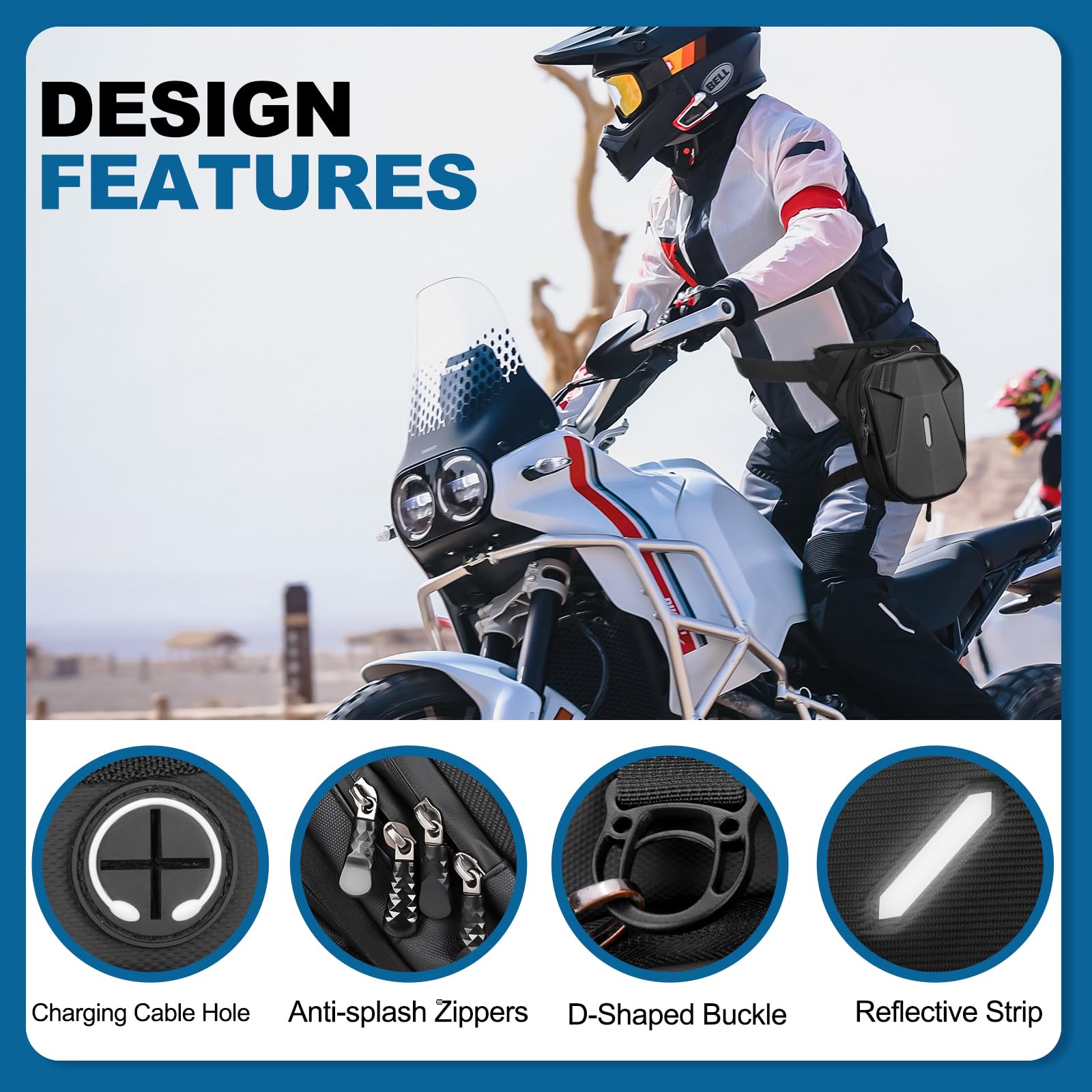 ISEYOU converted to waist bag showing versatile wearing options benefit