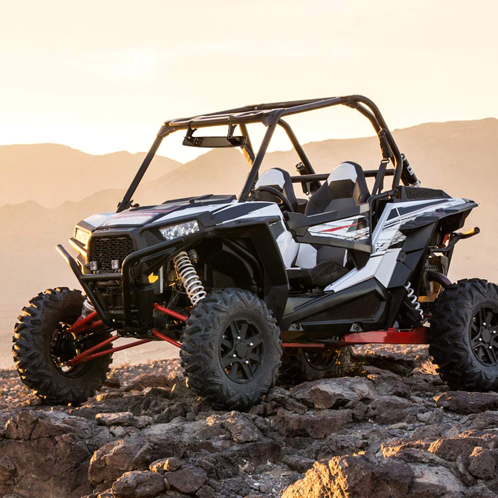 ISSYAUTO lifestyle image on trail showing safer rear awareness