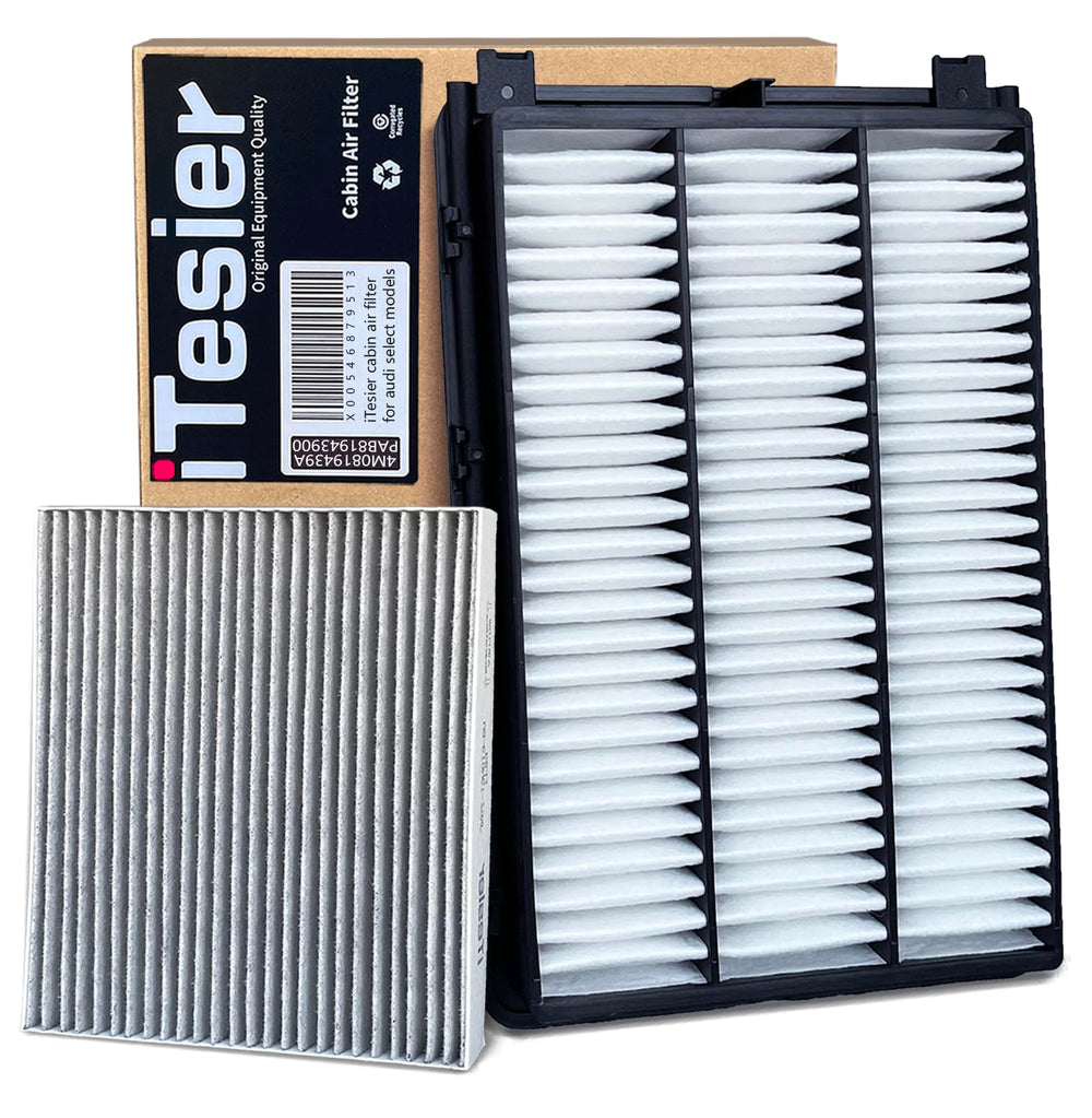 ITESIER front packaging kit for Tucson showing both filters and benefits