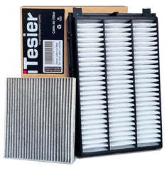 ITESIER front packaging kit for Tucson showing both filters and benefits