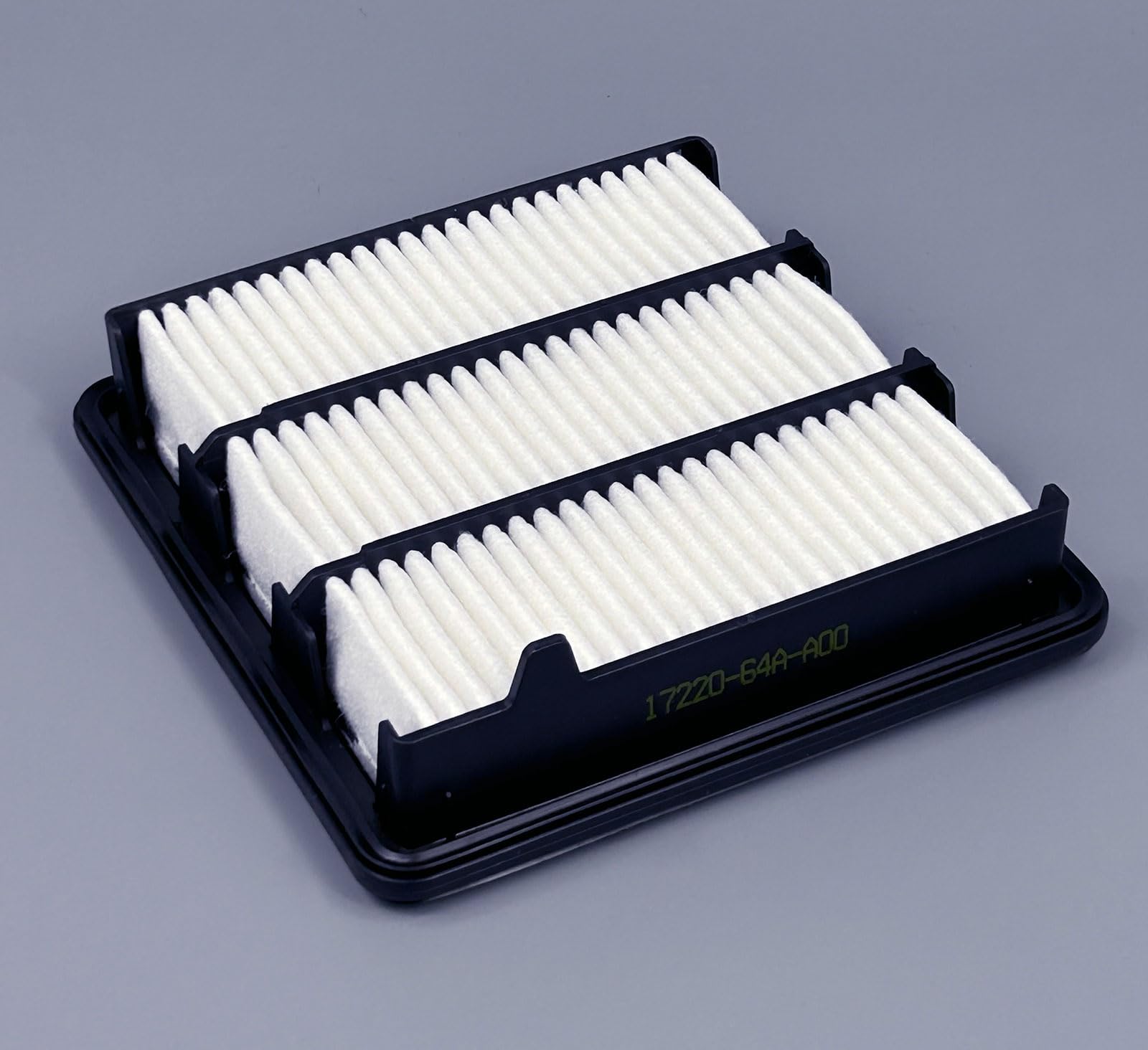 ITESIER filter kit next to ruler showing accurate size and scale