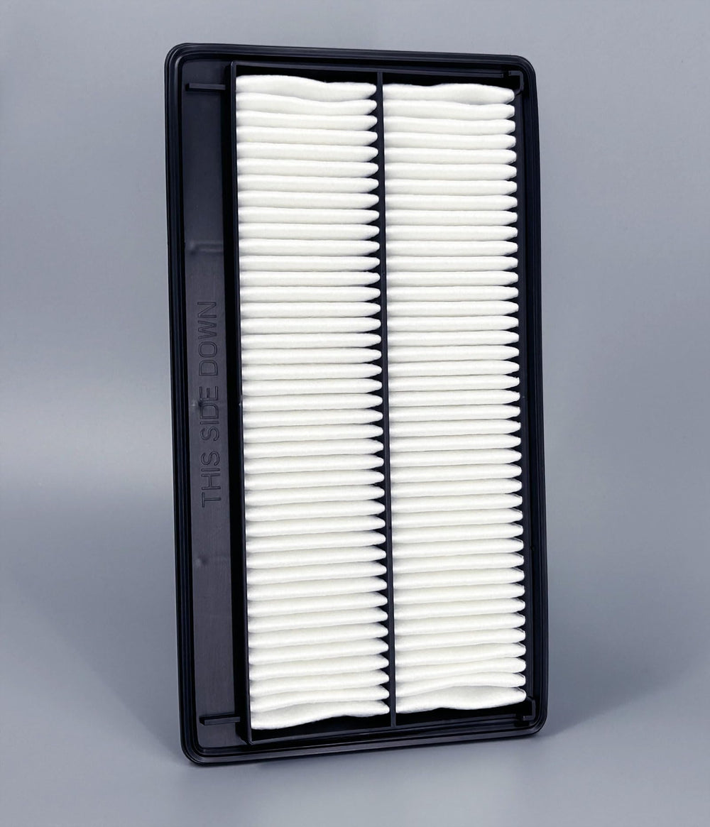 ITESIER engine filter installed under hood demonstrating easy fit benefit