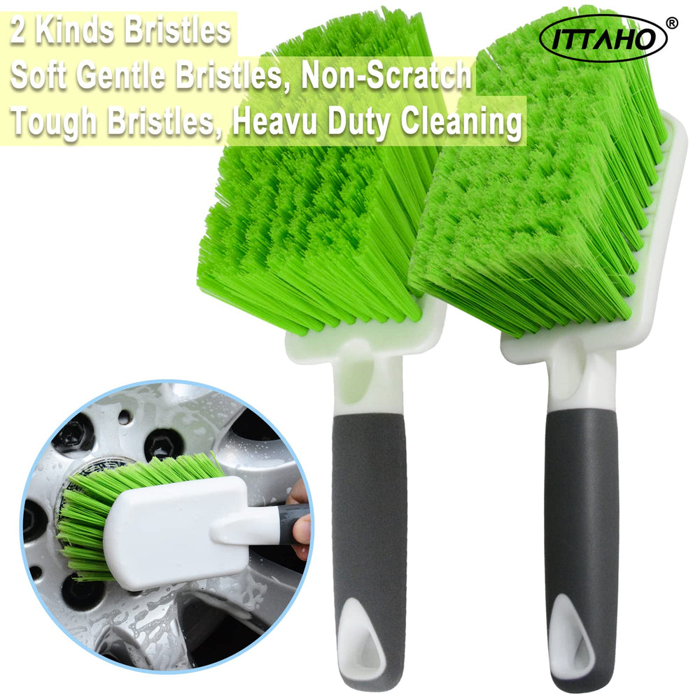 ITTAHO brush hung in trunk for tidy storage and easy access