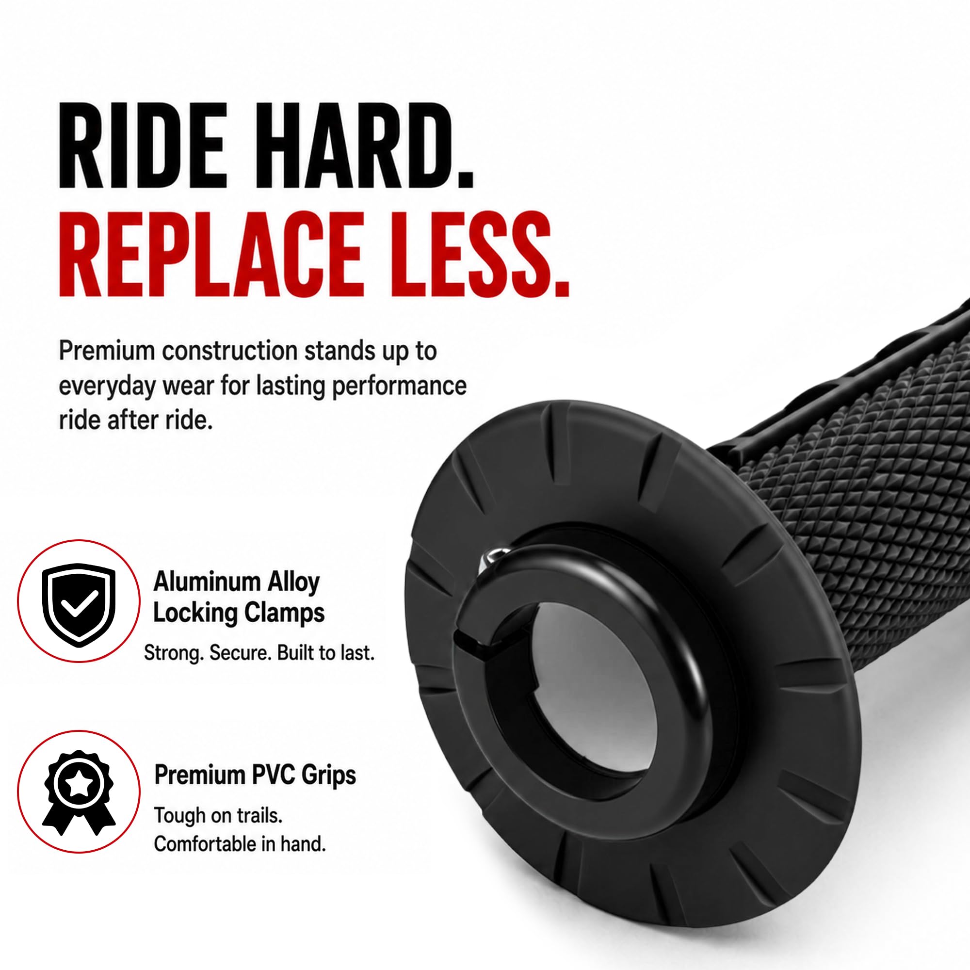 IUVWISN lifestyle image of off-road rider showcasing comfort benefits