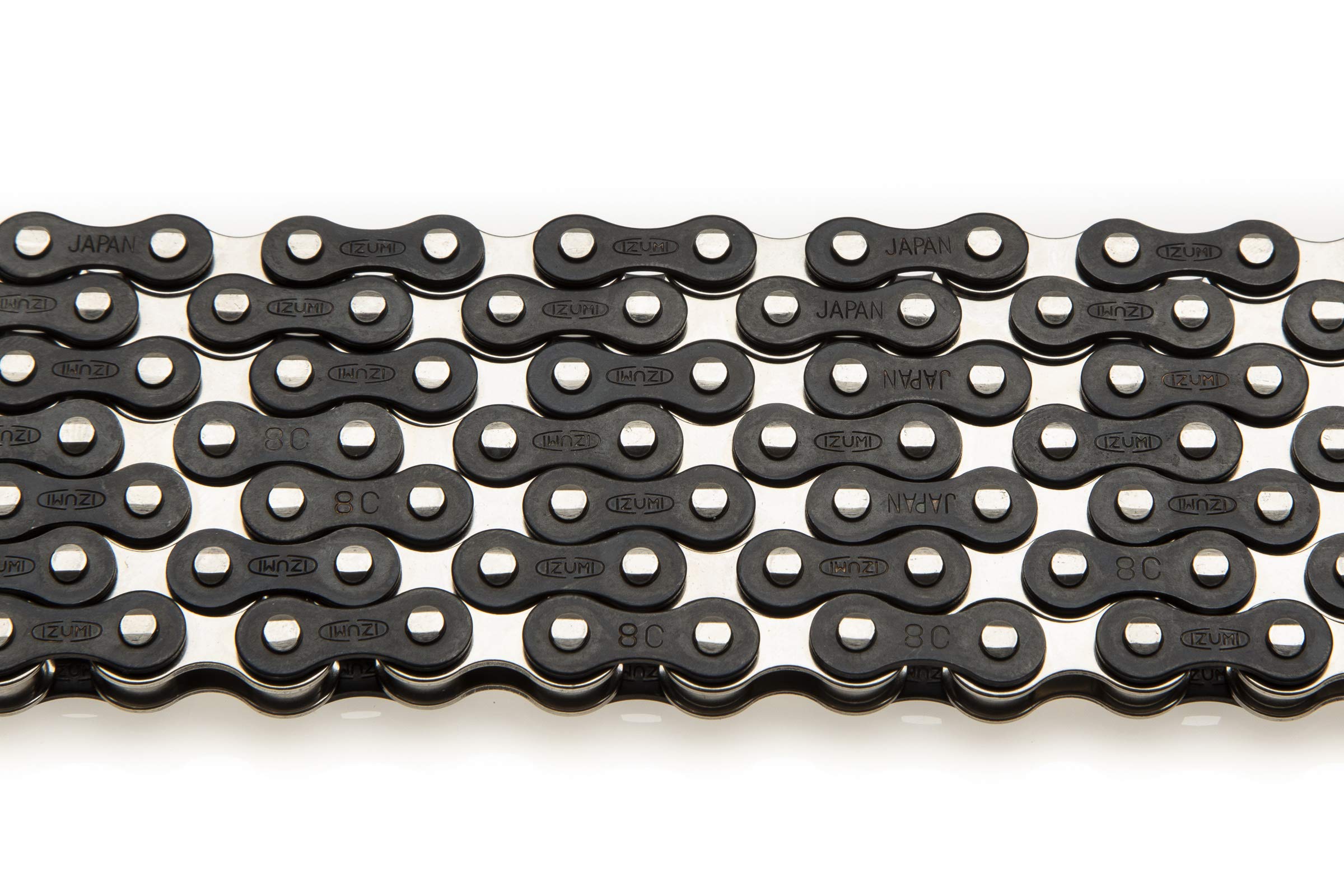 Izumi chain installed on single-speed bike illustrating clean drivetrain performance