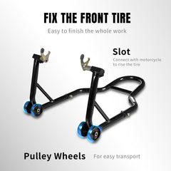 Jack Boss caster wheels and frame connection for smooth movement benefit