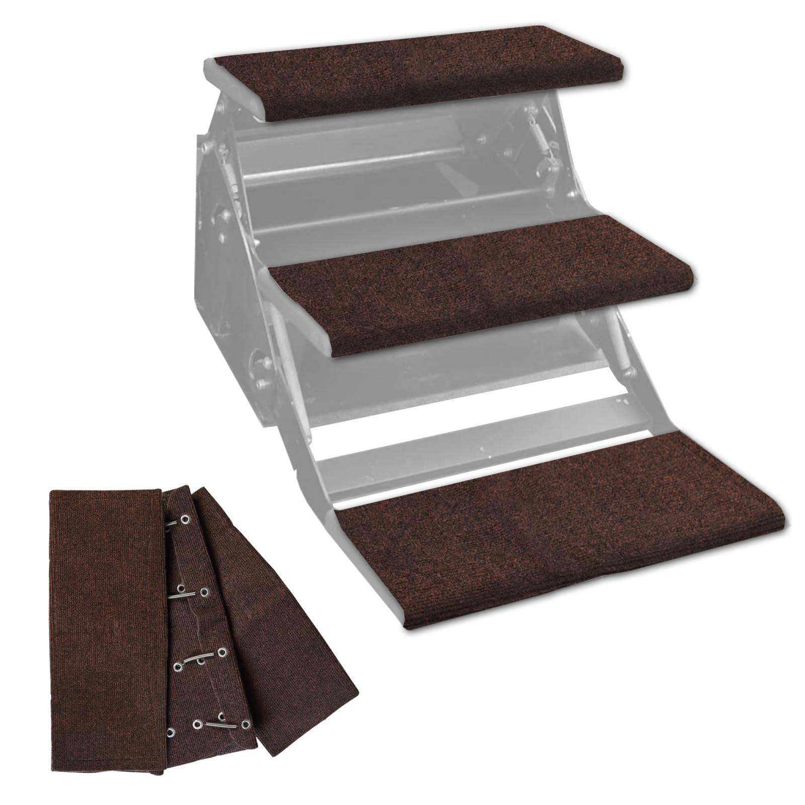 Jack Boss three covers stacked to show included 3-pack and storage convenience