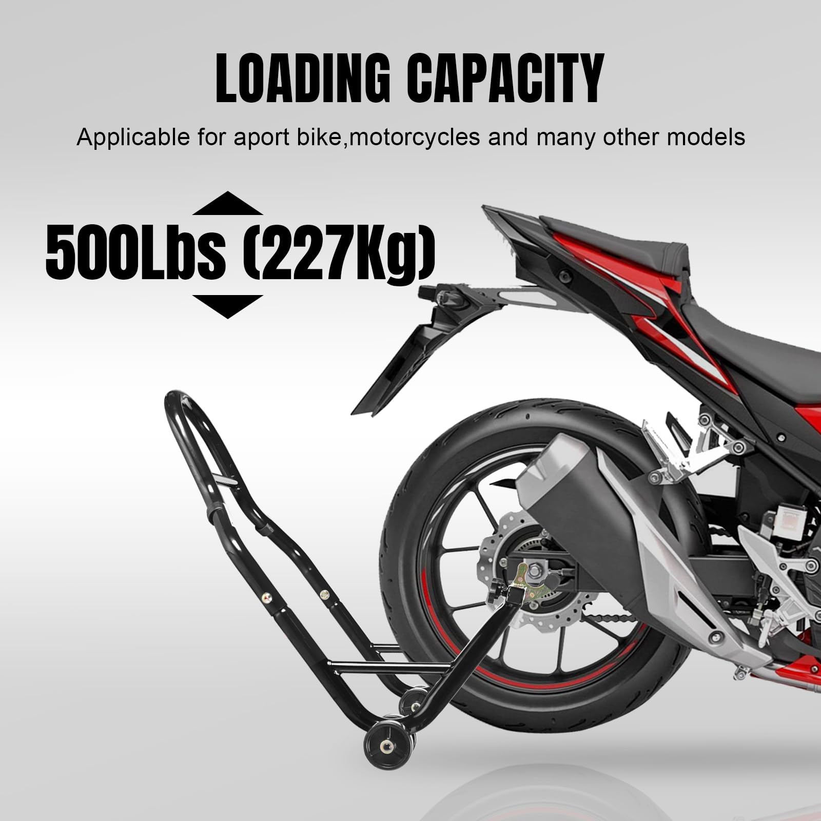 Jack Boss adjustable width scale showing fit range for different fork sizes