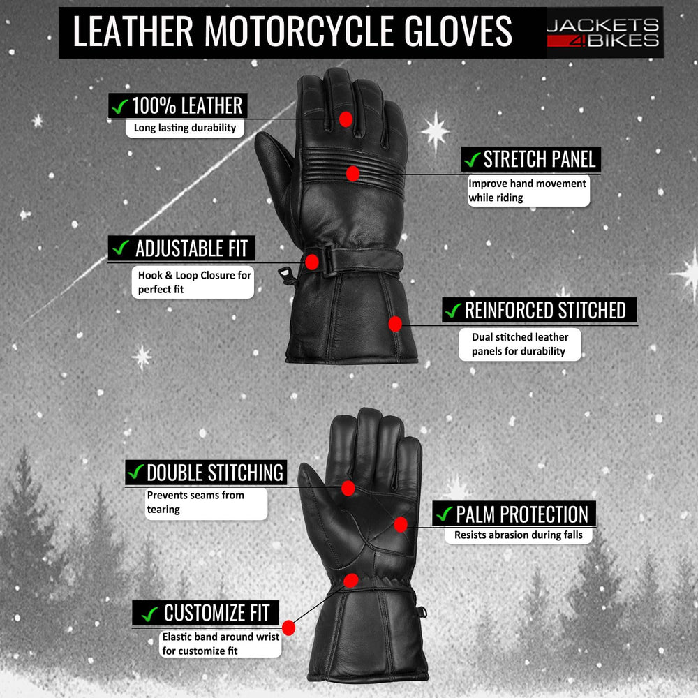Jackets 4 Bikes side profile displaying glove shape and ergonomic design