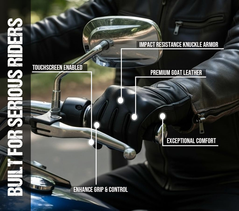 Jackets 4 Bikes touchscreen thumb and index enabling phone use without removal