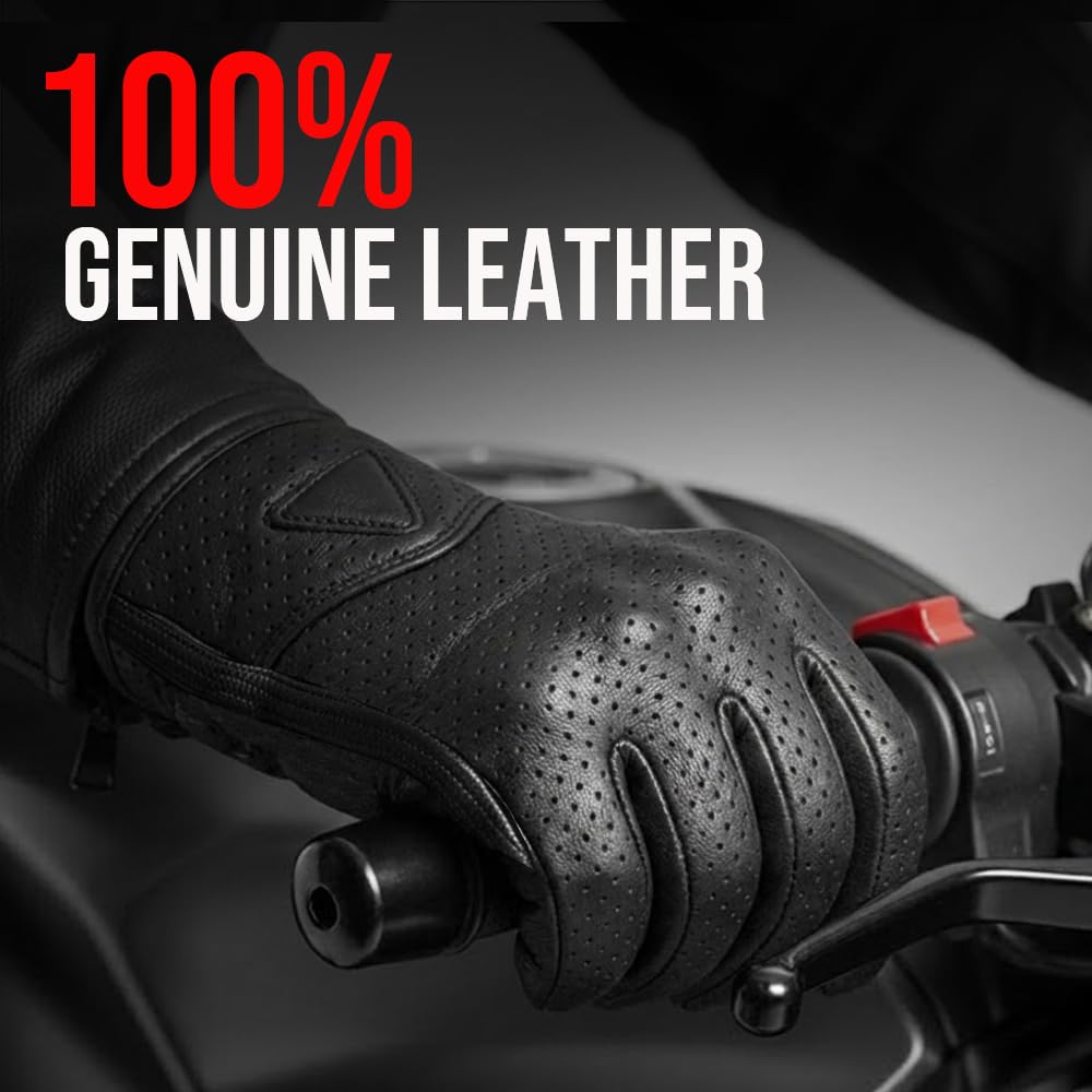 Jackets 4 Bikes reinforced palm stitching detail for abrasion resistance