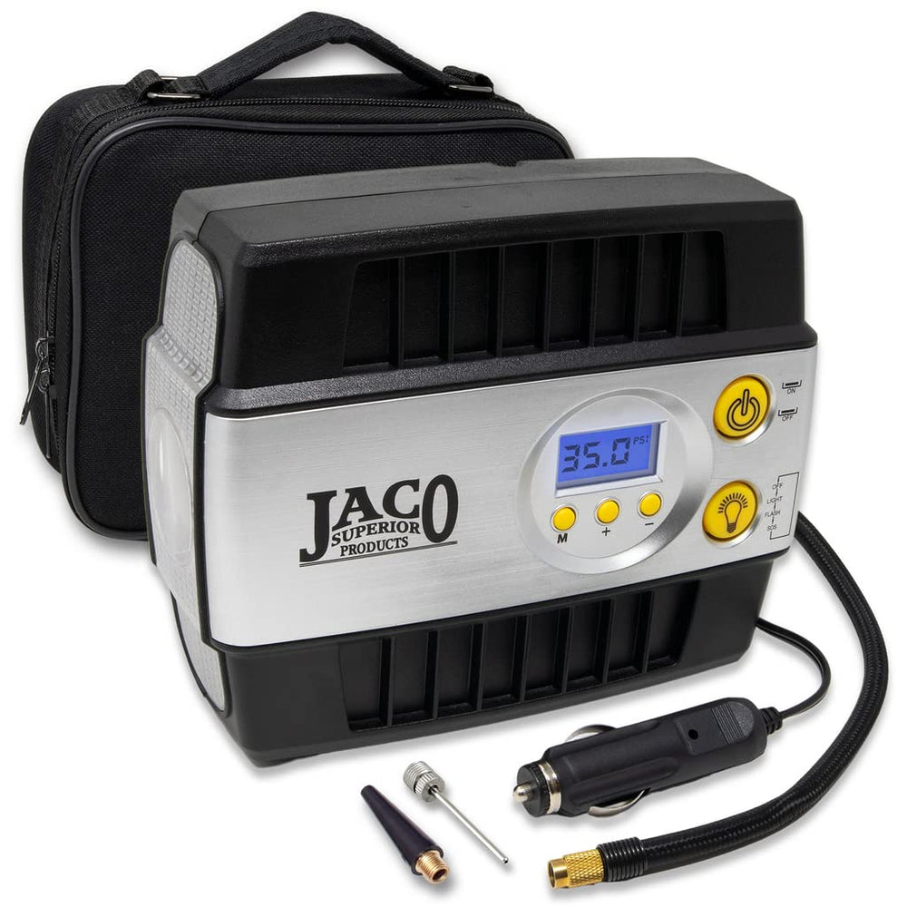 JACO SmartPro front view showing compact design and controls for easy storage