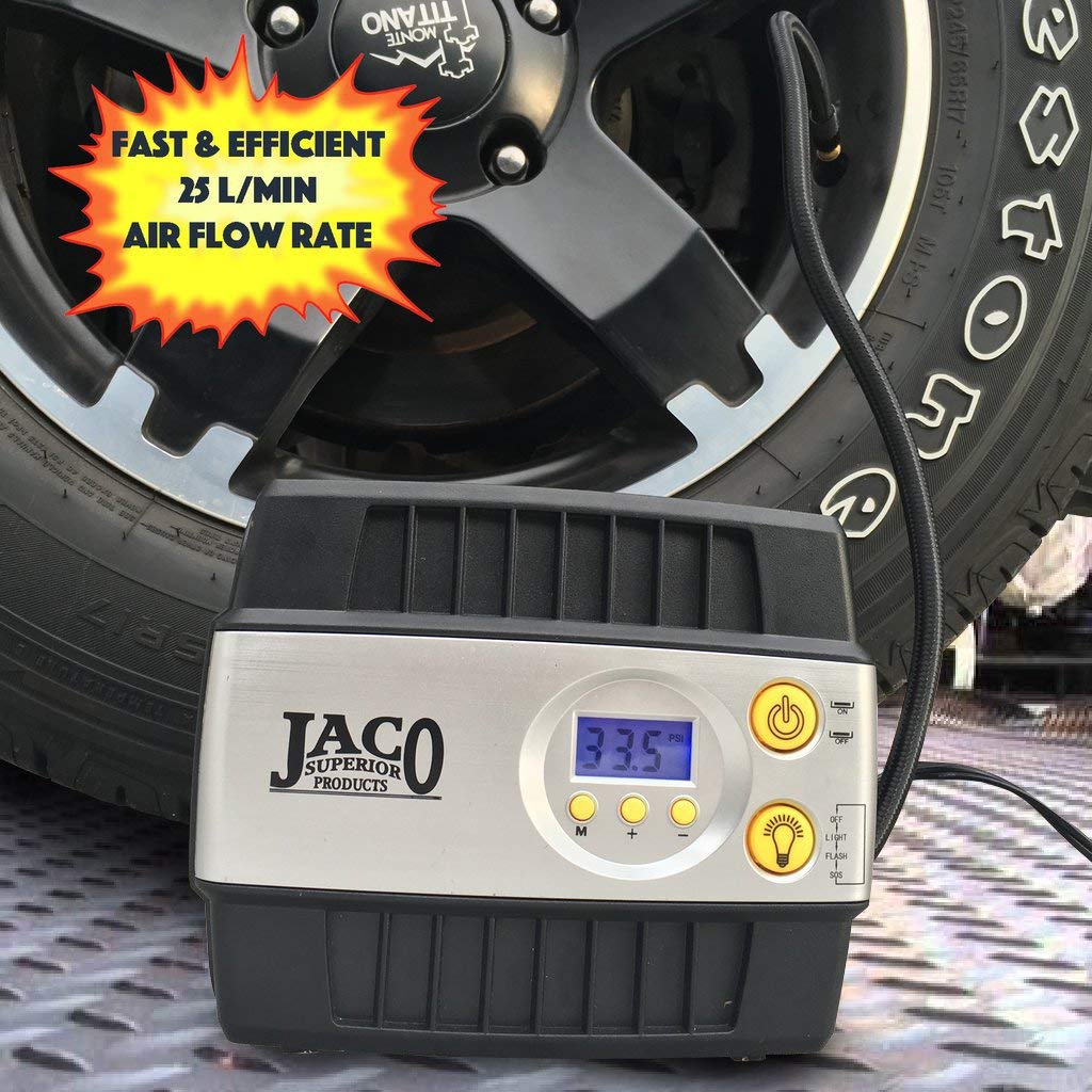 JACO SmartPro LED light modes visible for nighttime use and emergency signaling