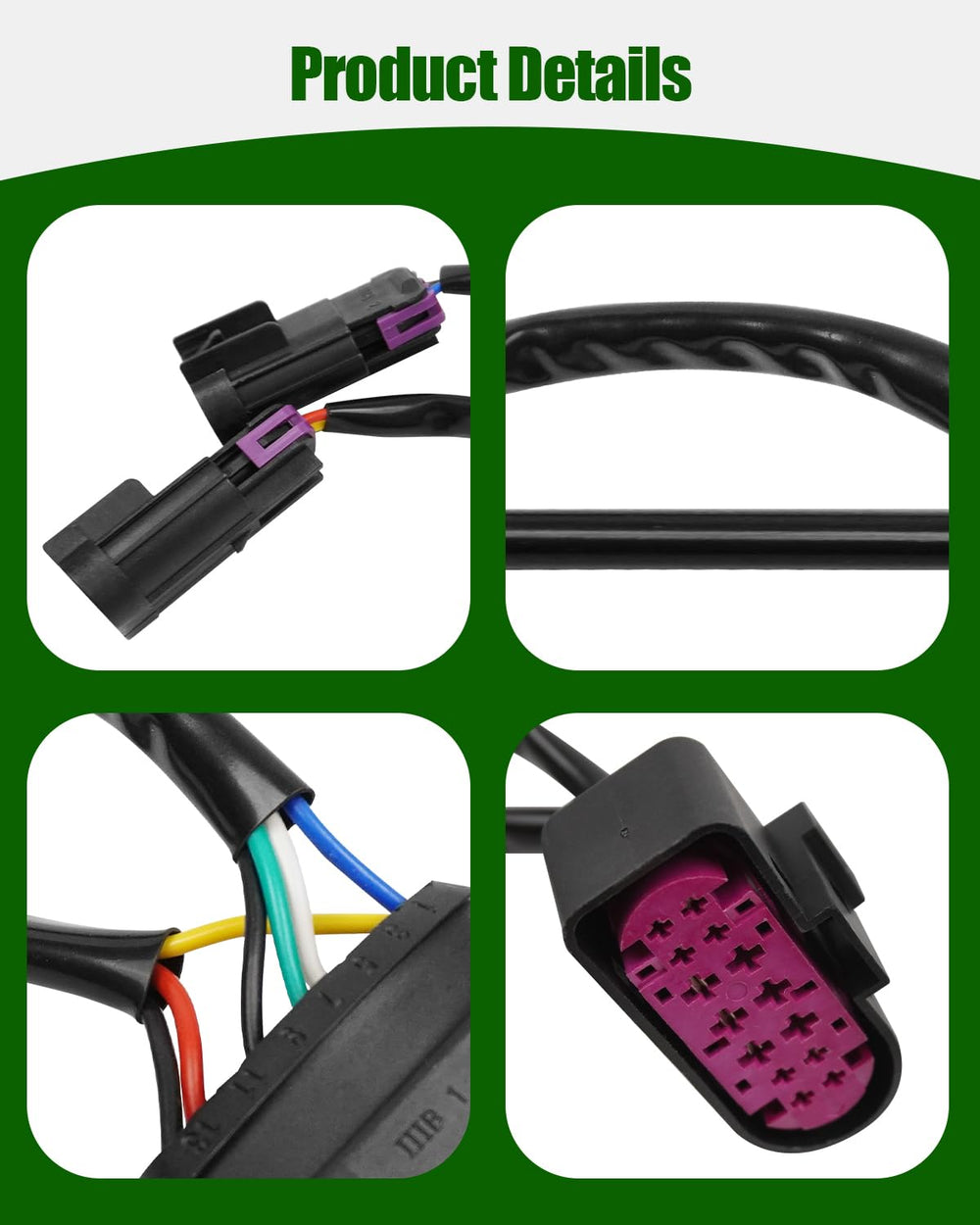 JadeBirch harness held in hand for scale showing compact size benefit