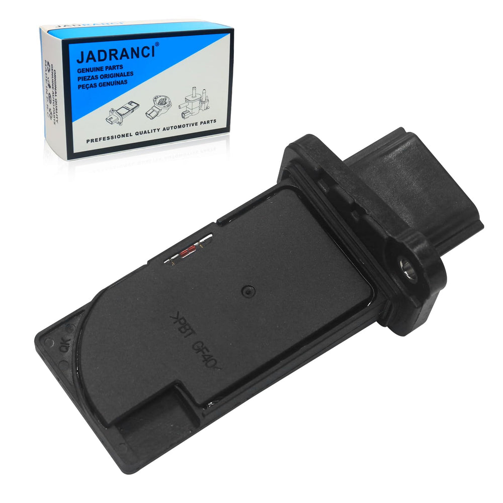JADRANCI MAF sensor front view showing fit and airflow port for accurate readings