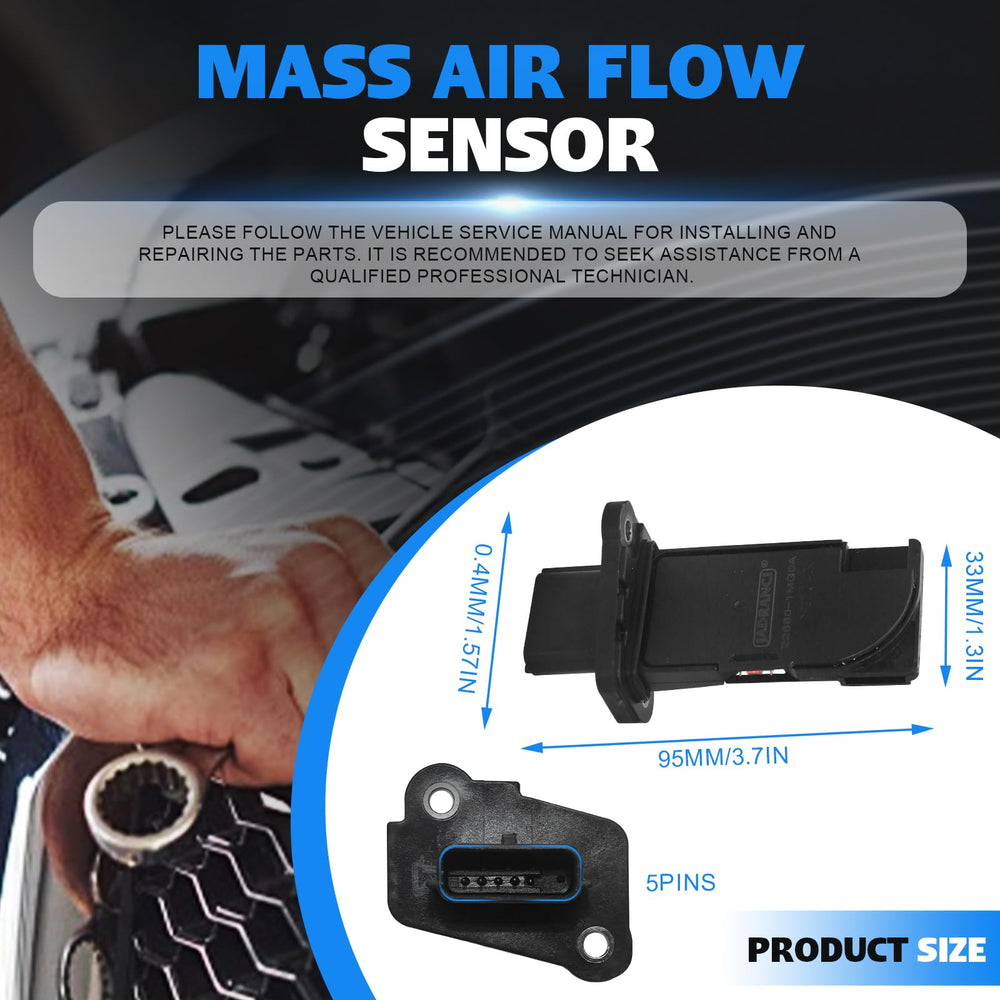 JADRANCI MAF sensor next to ruler showing size for confident part matching