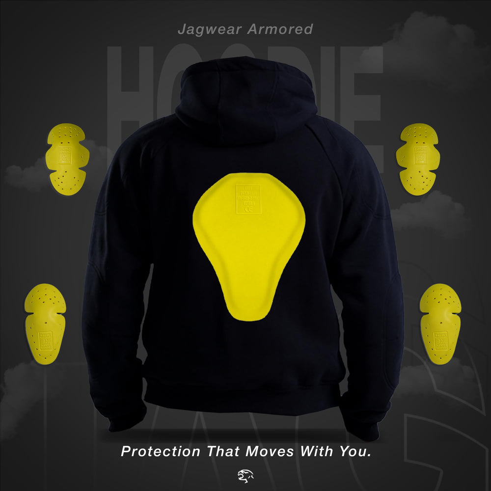 J.A.G. partial aramid lining inset highlighting reinforced abrasion zones