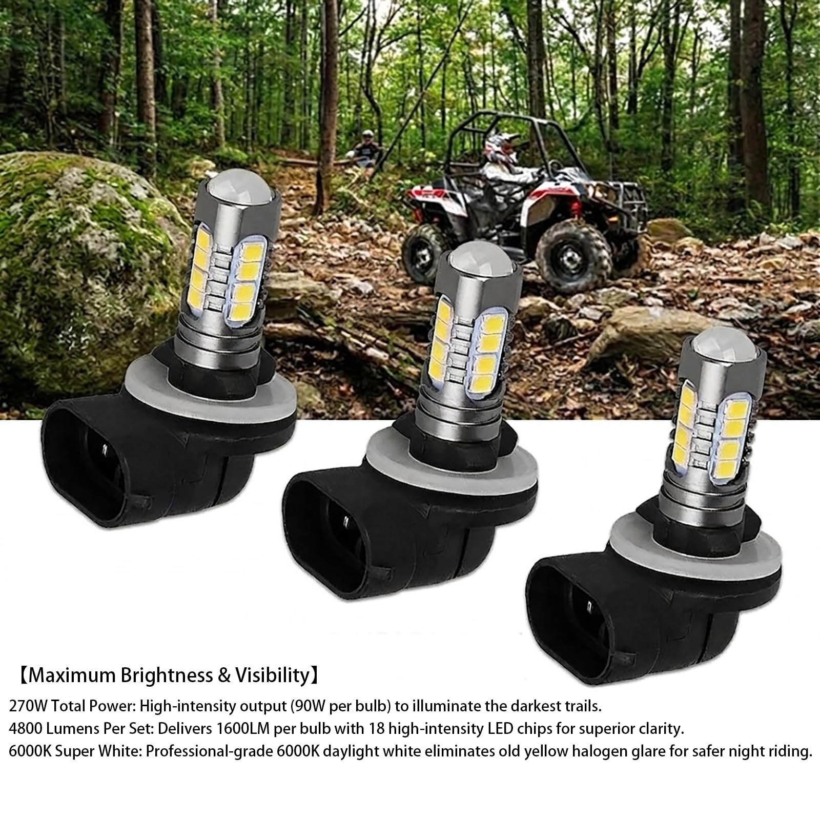 JahyShow bulb side profile with plug showing easy plug-and-play installation