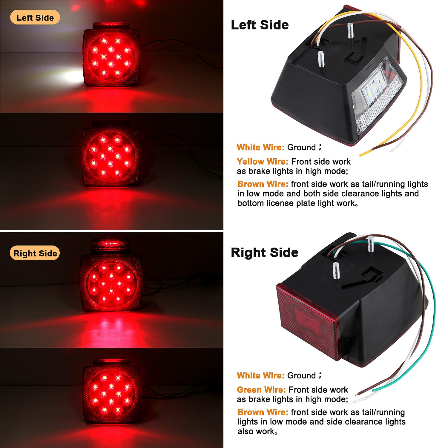 Jamarco close-up of LED diode array highlighting high visibility and even light output benefit