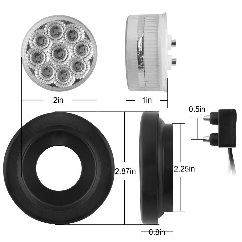Jamarco next to a ruler showing 2 inch inner diameter for accurate hole sizing