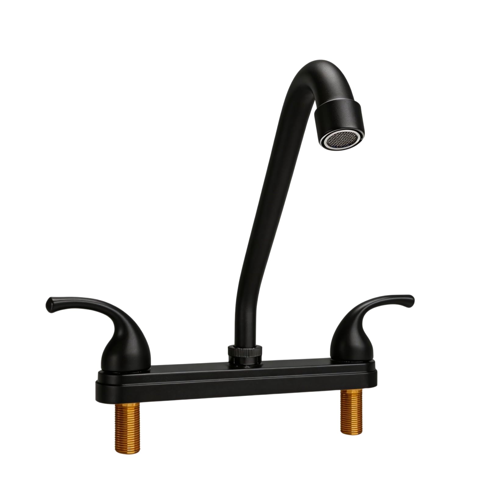 JAMESVAN front view faucet mounted showing compact modern design and better clearance