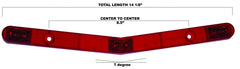JAMMY view of 56-inch tinned leads and mounting holes for easy marine wiring