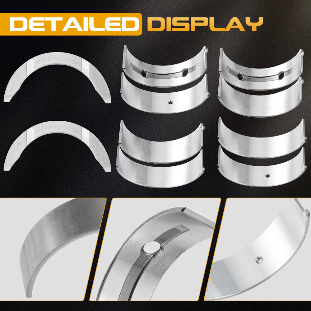 JANLESGMGO bearings on measurement scales displaying size verification for correct clearances