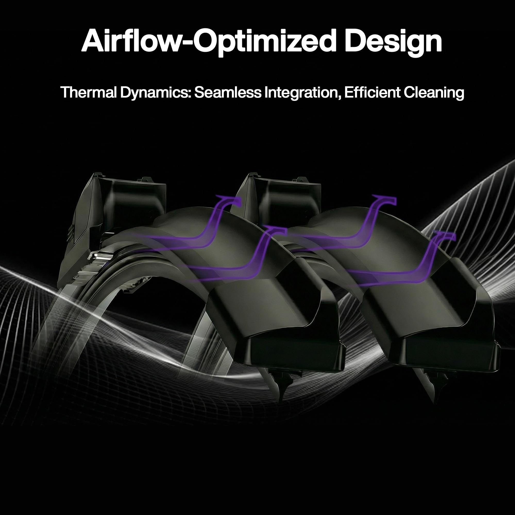 JARHOT rubber edge close-up with Teflon coating highlighting smooth, quiet wiping benefit