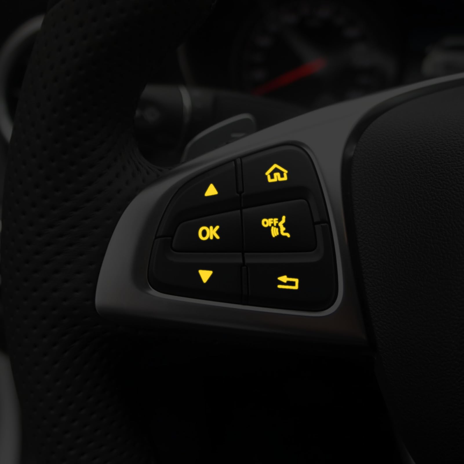 Jaronx rear view of mounting buckles showing secure fit and easy replacement benefit