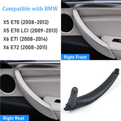 Jaronx handle angled to show alignment with original door grooves and fitment