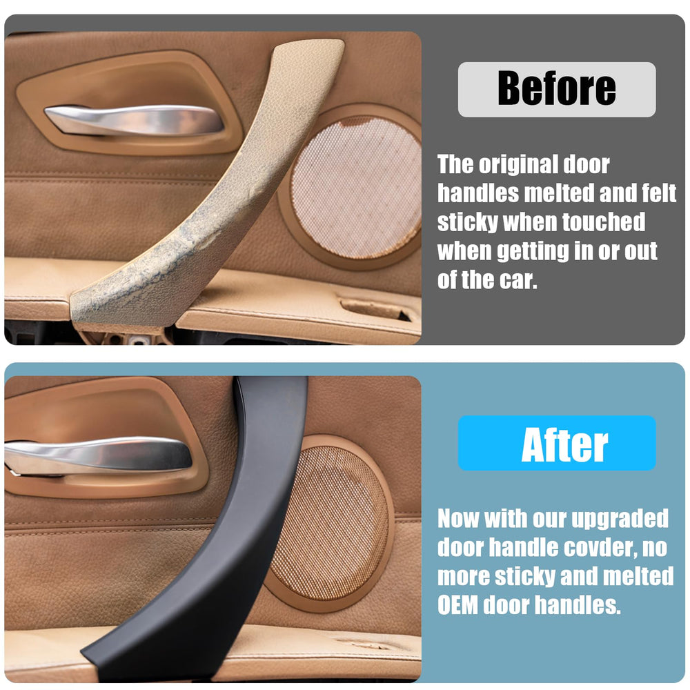 Jaronx on right front handle close view demonstrating seamless OEM fit