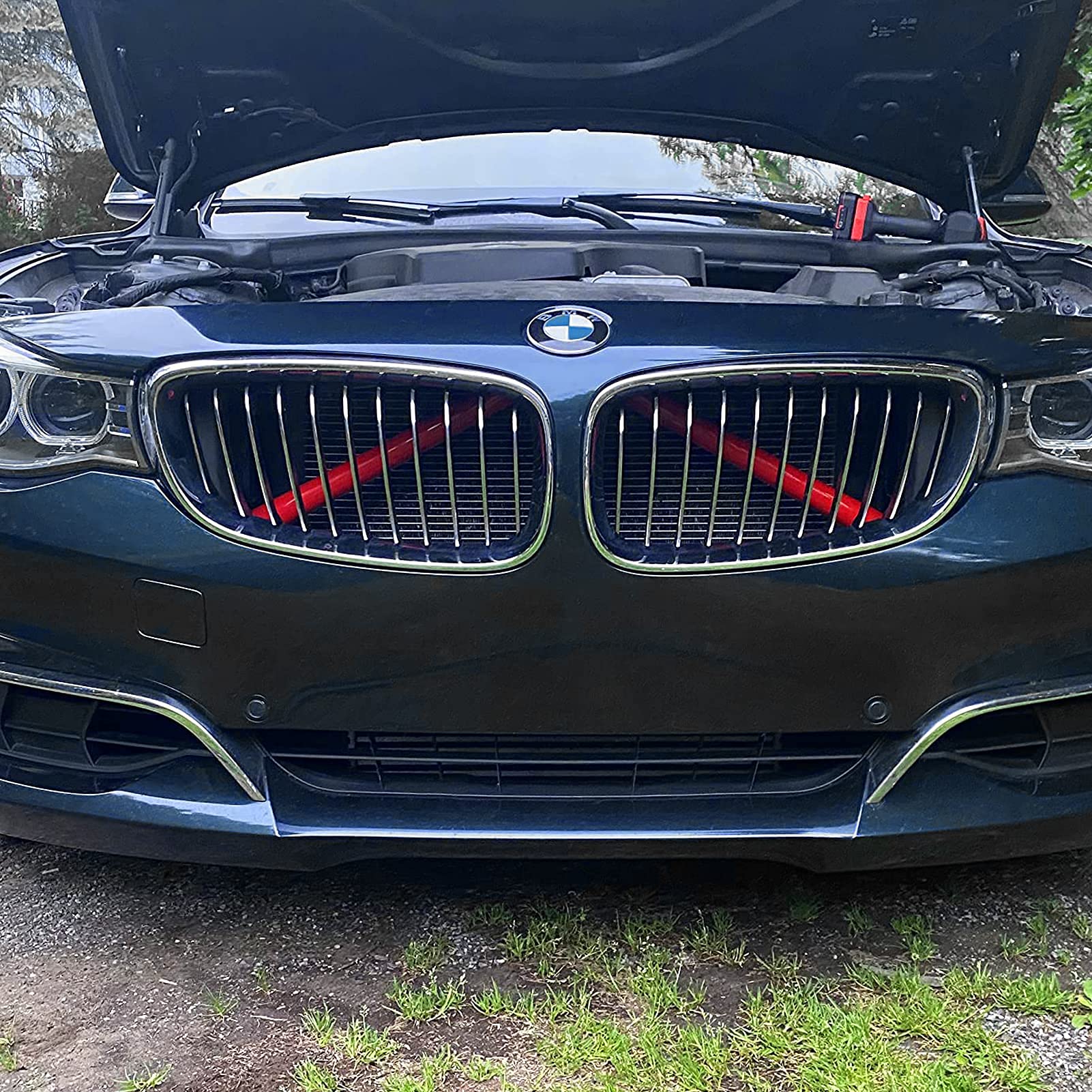 Jaronx lifestyle street view of installed trims enhancing car aesthetics