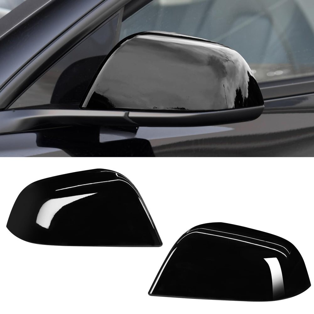 Jaronx front view mirror covers showing sleek restoration benefit