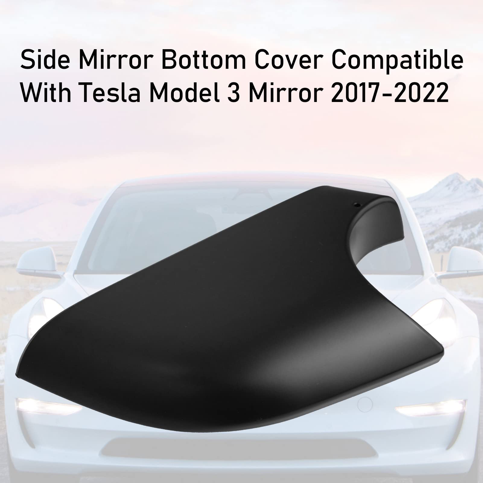 Jaronx installed left mirror profile demonstrating seamless OEM-style fit