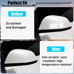 Jaronx left mirror cover side profile highlighting aerodynamic design