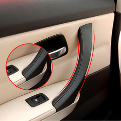 Jaronx right rear door handle installed in BMW interior for seamless match