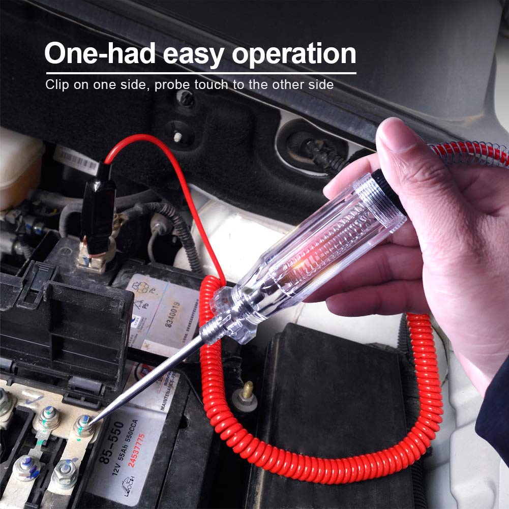 JASTIND tester staged in garage showing rugged design for everyday mechanics