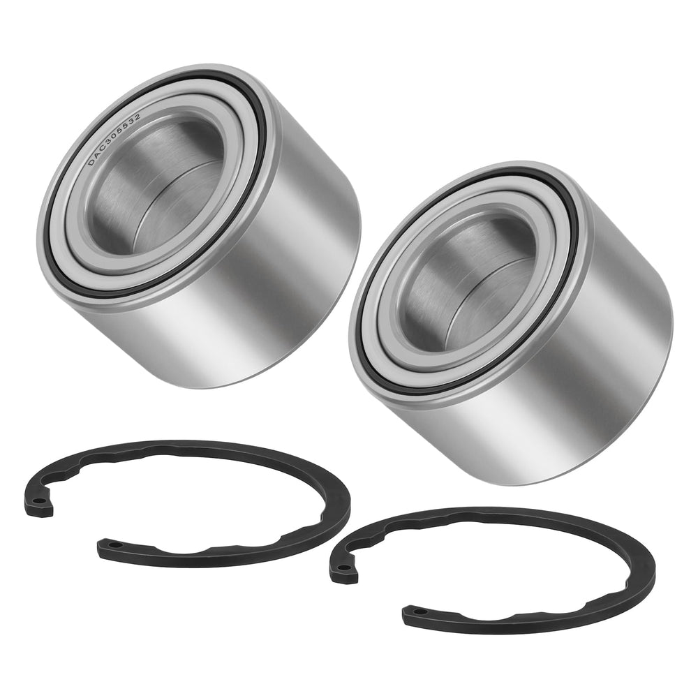 JAVIK bearing close-up of stainless steel seal cover for improved debris protection